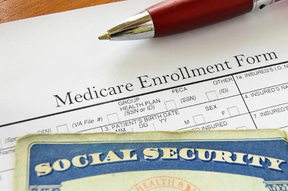 Medicare tax is included with Social Security tax as part of FICA tax.